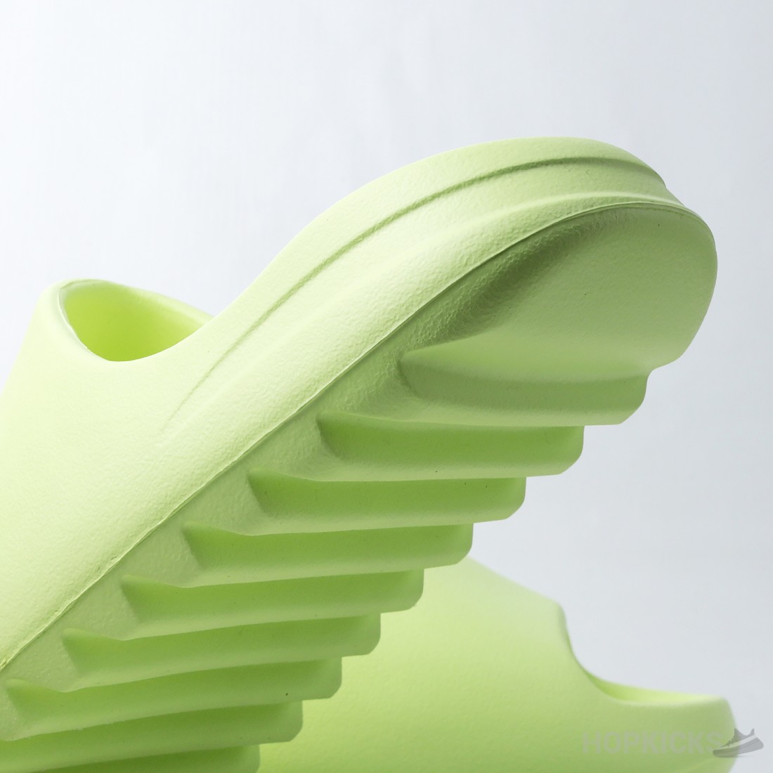 yeezy slide glow green raffle